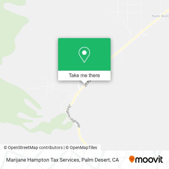 Marijane Hampton Tax Services map