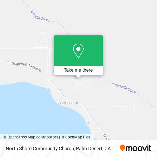 Mapa de North Shore Community Church