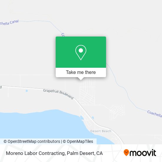 Mapa de Moreno Labor Contracting