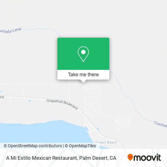 Mapa de A Mi Estilo Mexican Restaurant