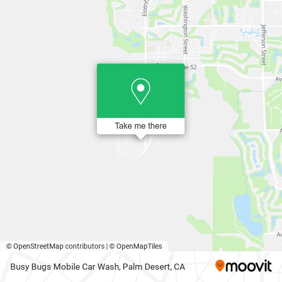Mapa de Busy Bugs Mobile Car Wash