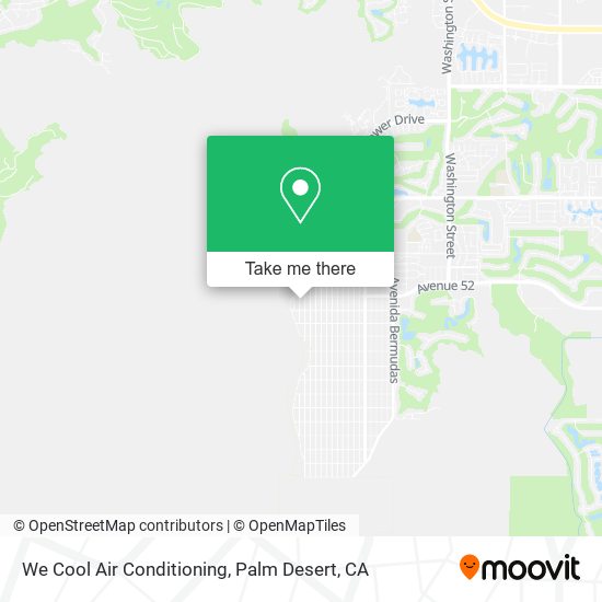 We Cool Air Conditioning map