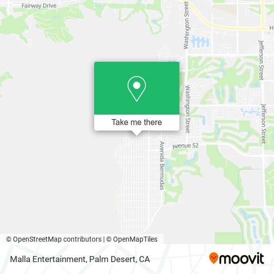 Malla Entertainment map