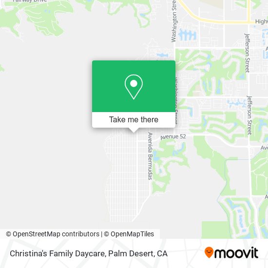 Christina's Family Daycare map