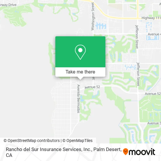 Rancho del Sur Insurance Services, Inc. map