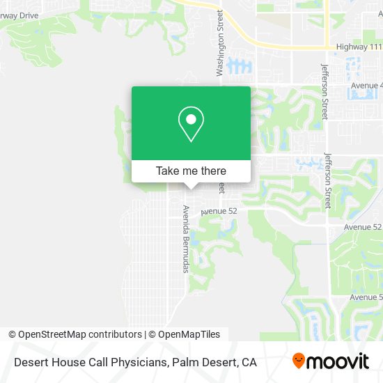 Mapa de Desert House Call Physicians