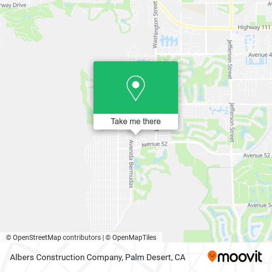 Mapa de Albers Construction Company