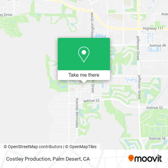 Costley Production map