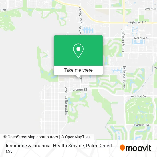 Insurance & Financial Health Service map