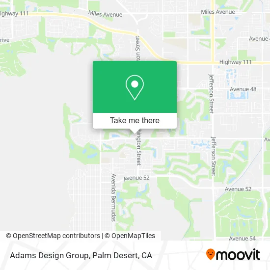 Adams Design Group map