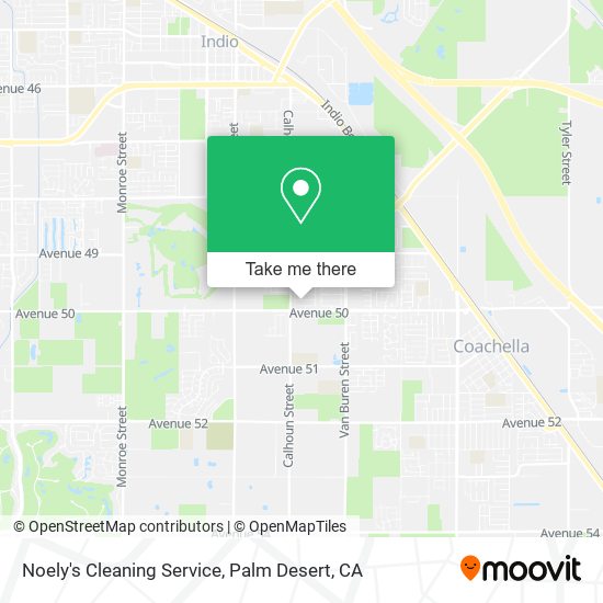 Noely's Cleaning Service map