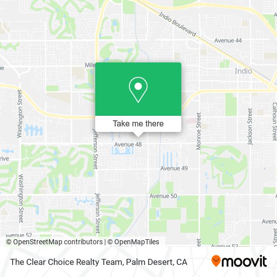 The Clear Choice Realty Team map