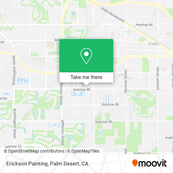 Erickson Painting map
