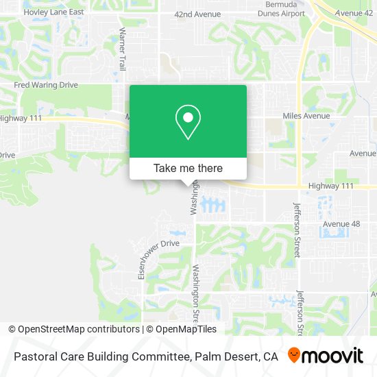 Pastoral Care Building Committee map