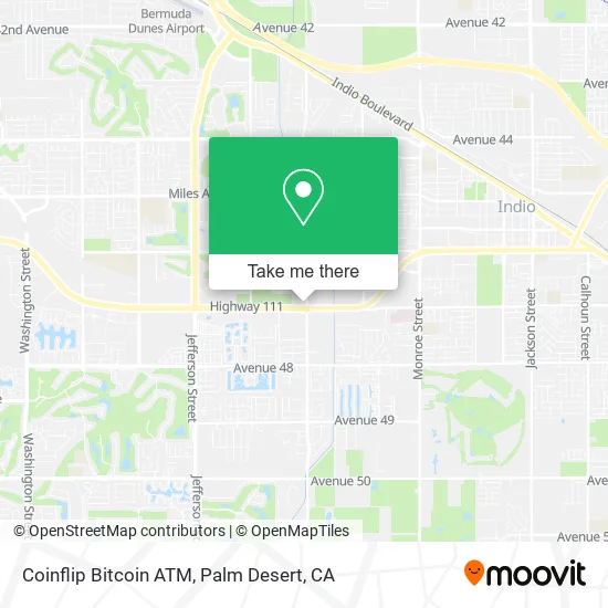 Coinflip Bitcoin ATM map