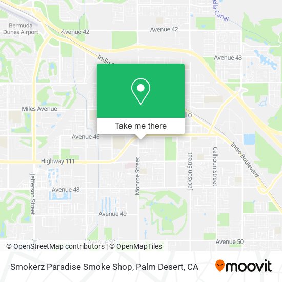 Smokerz Paradise Smoke Shop map