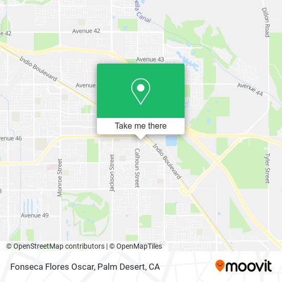 Fonseca Flores Oscar map