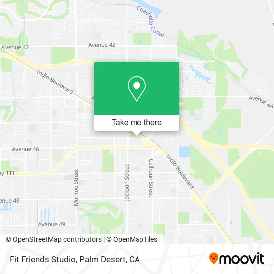 Fit Friends Studio map