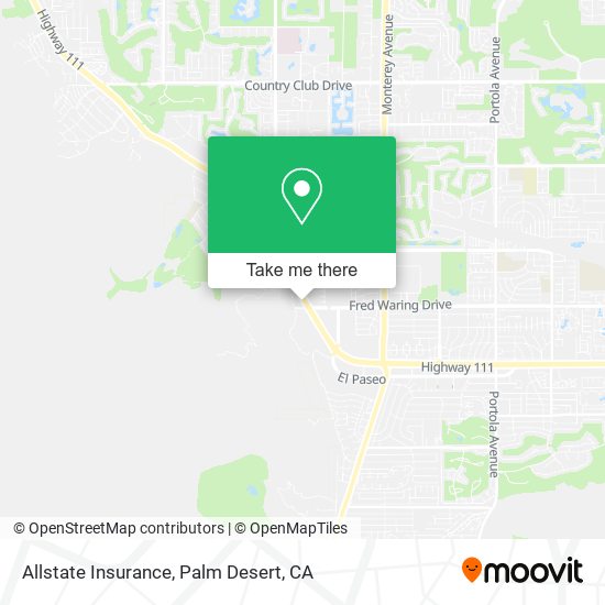 Allstate Insurance map