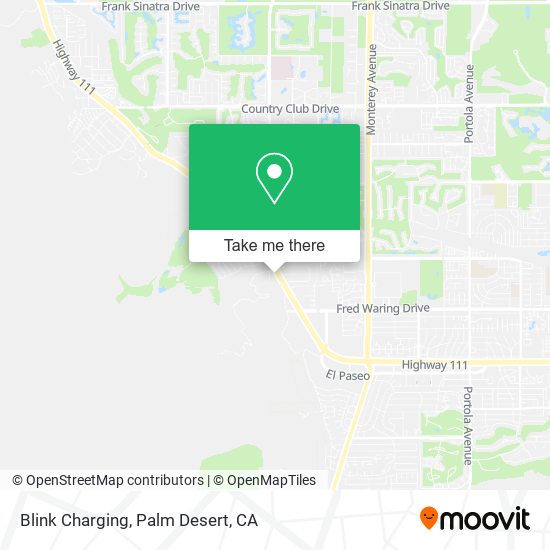 Blink Charging map