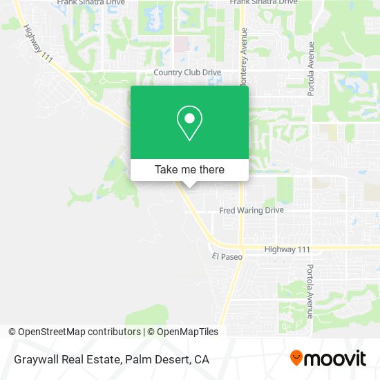 Graywall Real Estate map