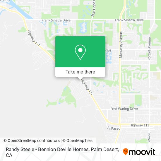 Randy Steele - Bennion Deville Homes map