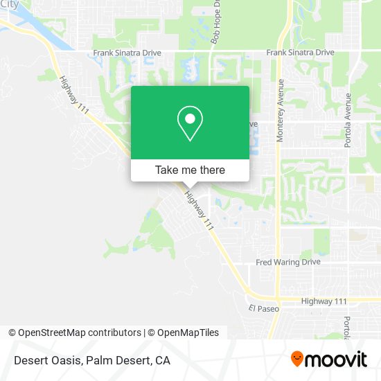 Mapa de Desert Oasis
