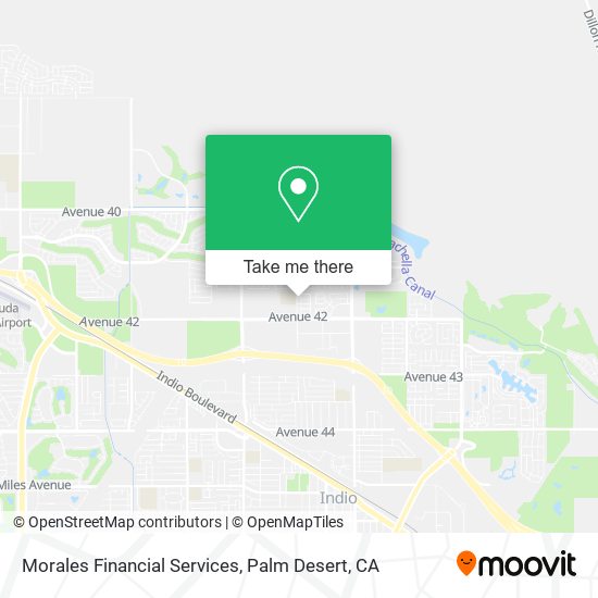 Mapa de Morales Financial Services