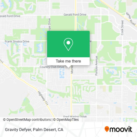 Gravity Defyer map