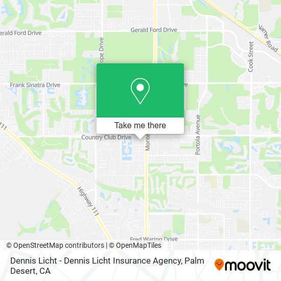 Dennis Licht - Dennis Licht Insurance Agency map