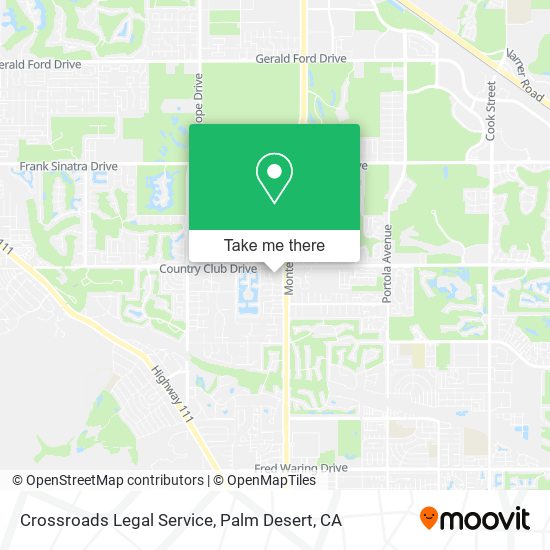 Mapa de Crossroads Legal Service