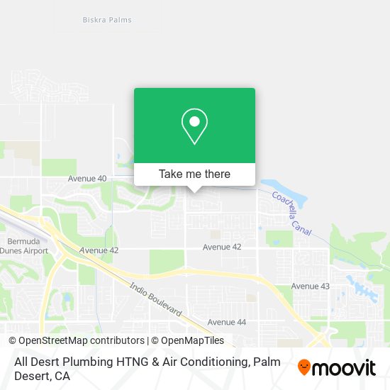 Mapa de All Desrt Plumbing HTNG & Air Conditioning