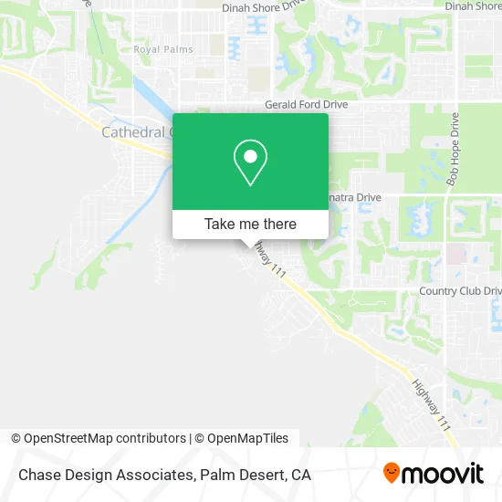 Mapa de Chase Design Associates
