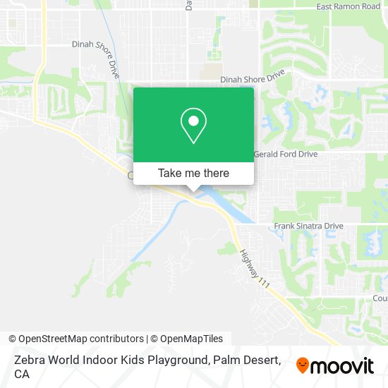 Zebra World Indoor Kids Playground map