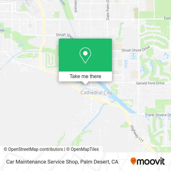 Car Maintenance Service Shop map