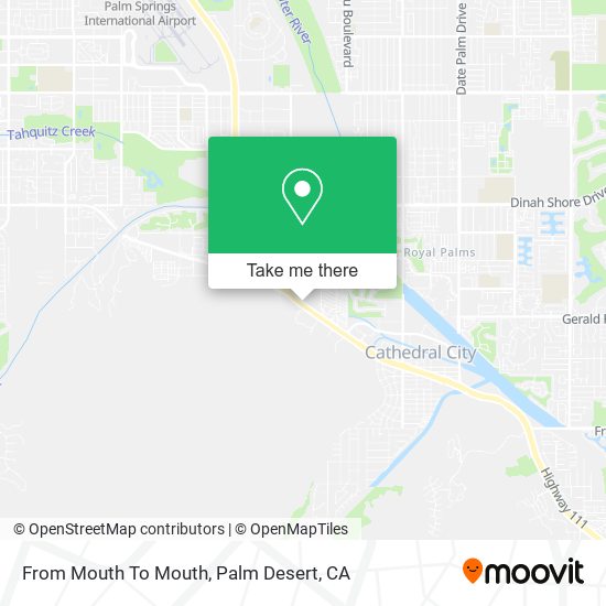 From Mouth To Mouth map