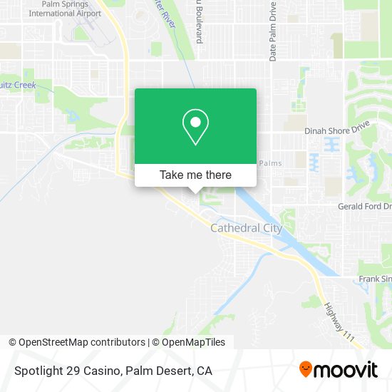 Mapa de Spotlight 29 Casino