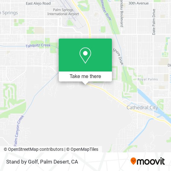 Stand by Golf map