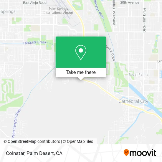 Coinstar map