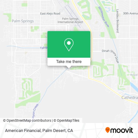 Mapa de American Financial