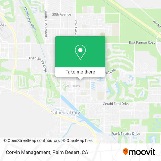 Corvin Management map