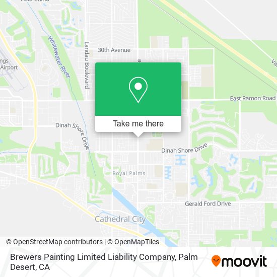Mapa de Brewers Painting Limited Liability Company
