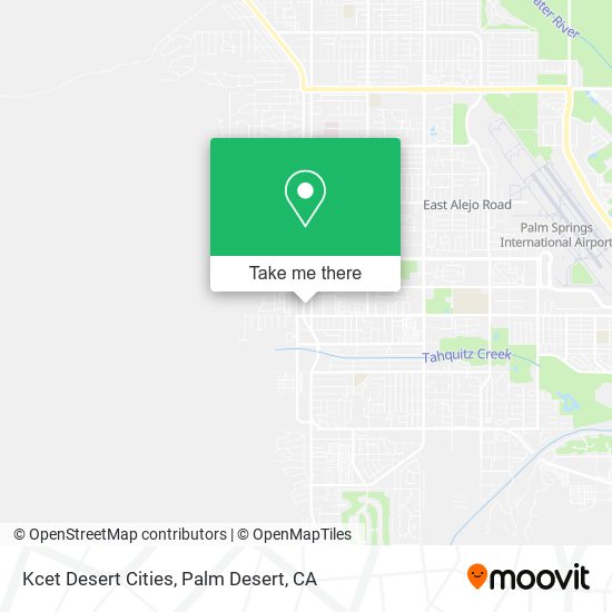 Kcet Desert Cities map