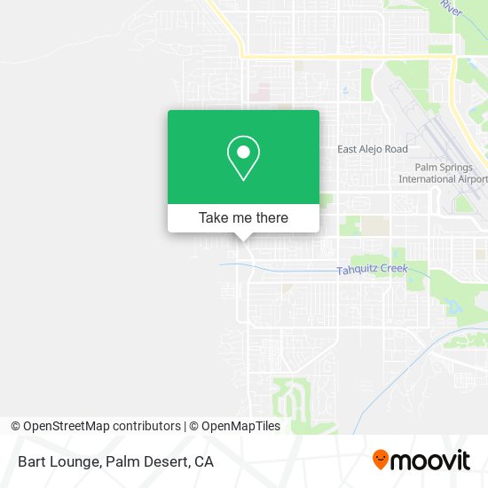 Bart Lounge map