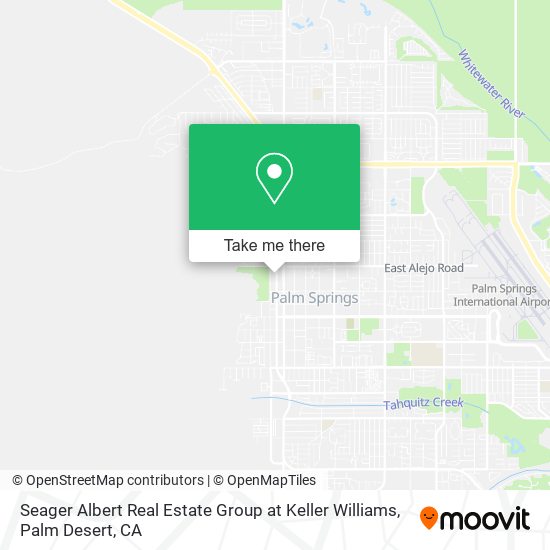 Seager Albert Real Estate Group at Keller Williams map