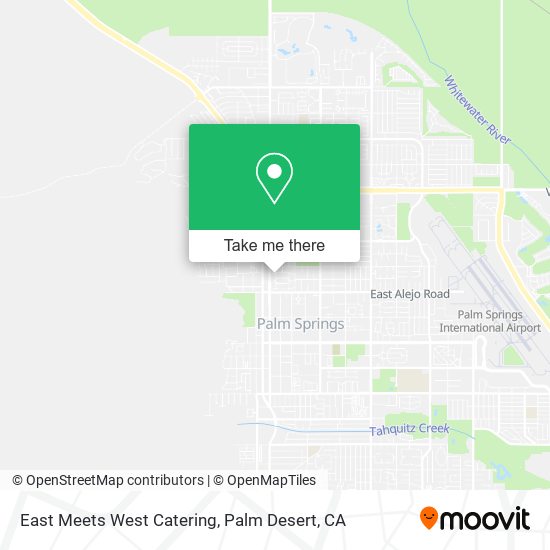 Mapa de East Meets West Catering