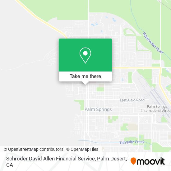 Schroder David Allen Financial Service map