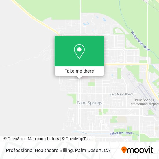 Professional Healthcare Billing map