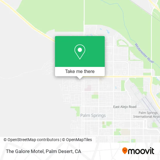 The Galore Motel map