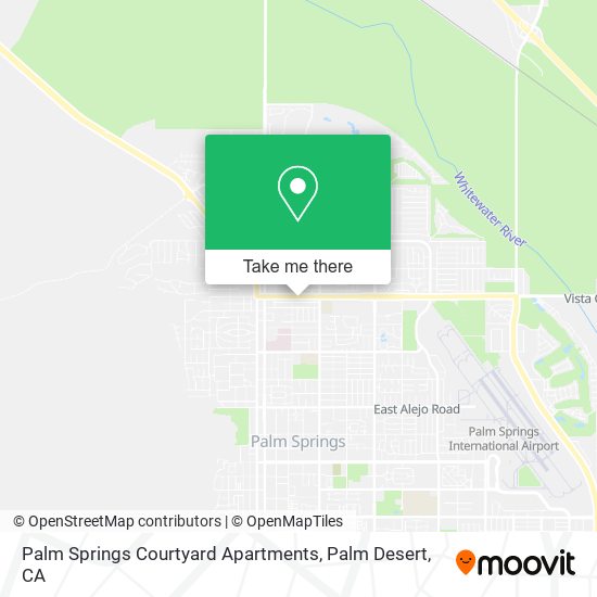 Palm Springs Courtyard Apartments map